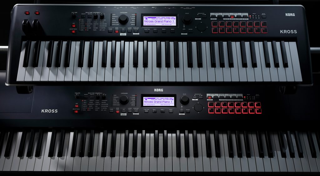 KORG KROSS 2 | 新色「ダーク・ブルー」登場！クラス最軽量3.8Kgの
