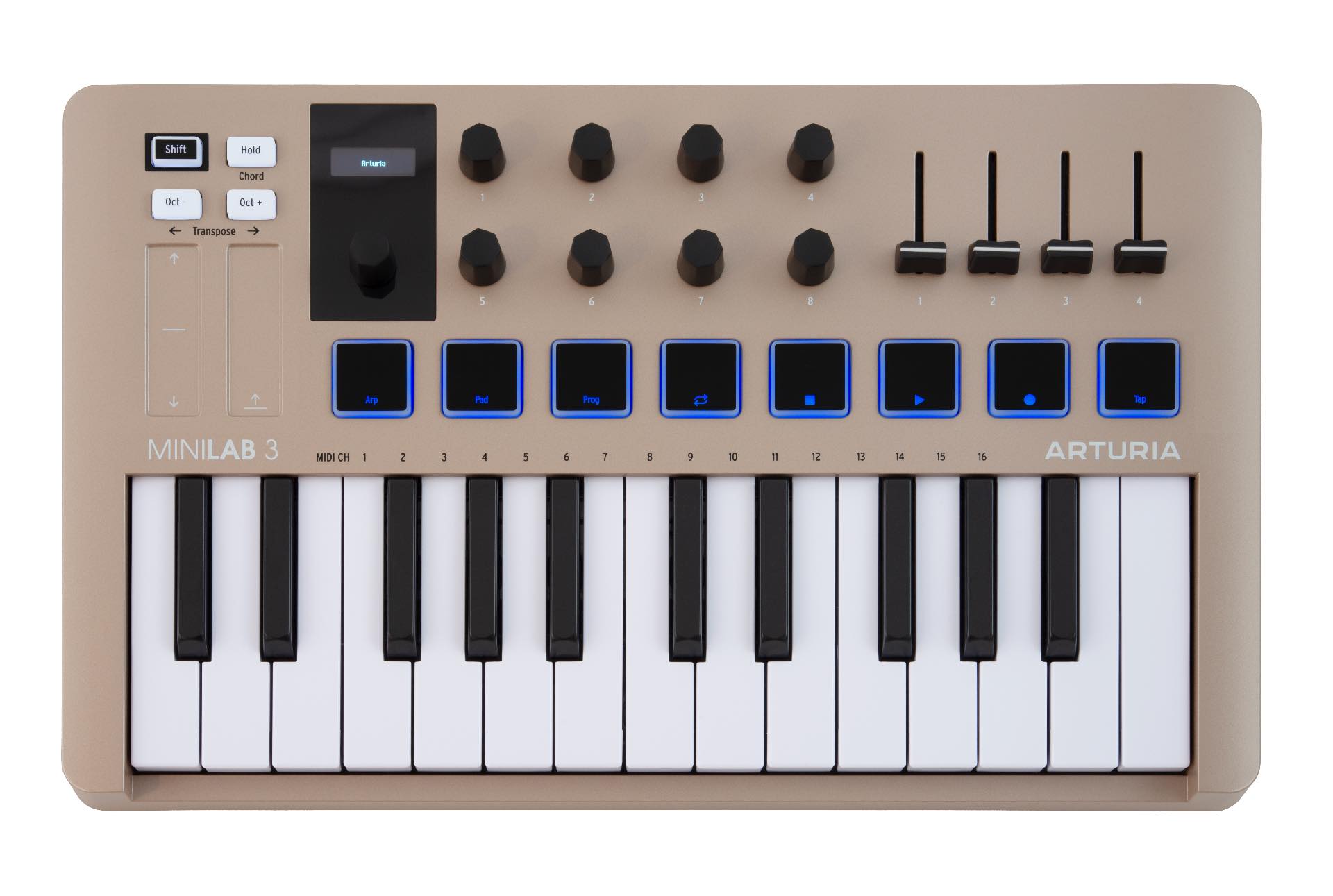 Arturia MINILAB 3 | 多彩な機能と各種ソフトウエアをバンドルした即戦力MIDIキーボード Arturia MINILAB 3 | 多彩な機能と各種ソフトウエアをバンドルした即戦力MIDIキーボード