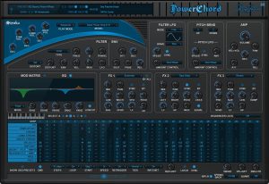 RobPapen PowerChord | パワーコードのグルーヴを作り出すギターソフト音源