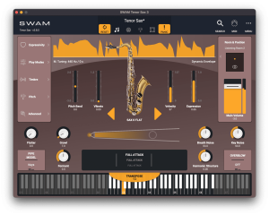 圧倒的リアルなフィジカルモデリング音源  Audio Modeling SWAM Saxophoneを試してみた