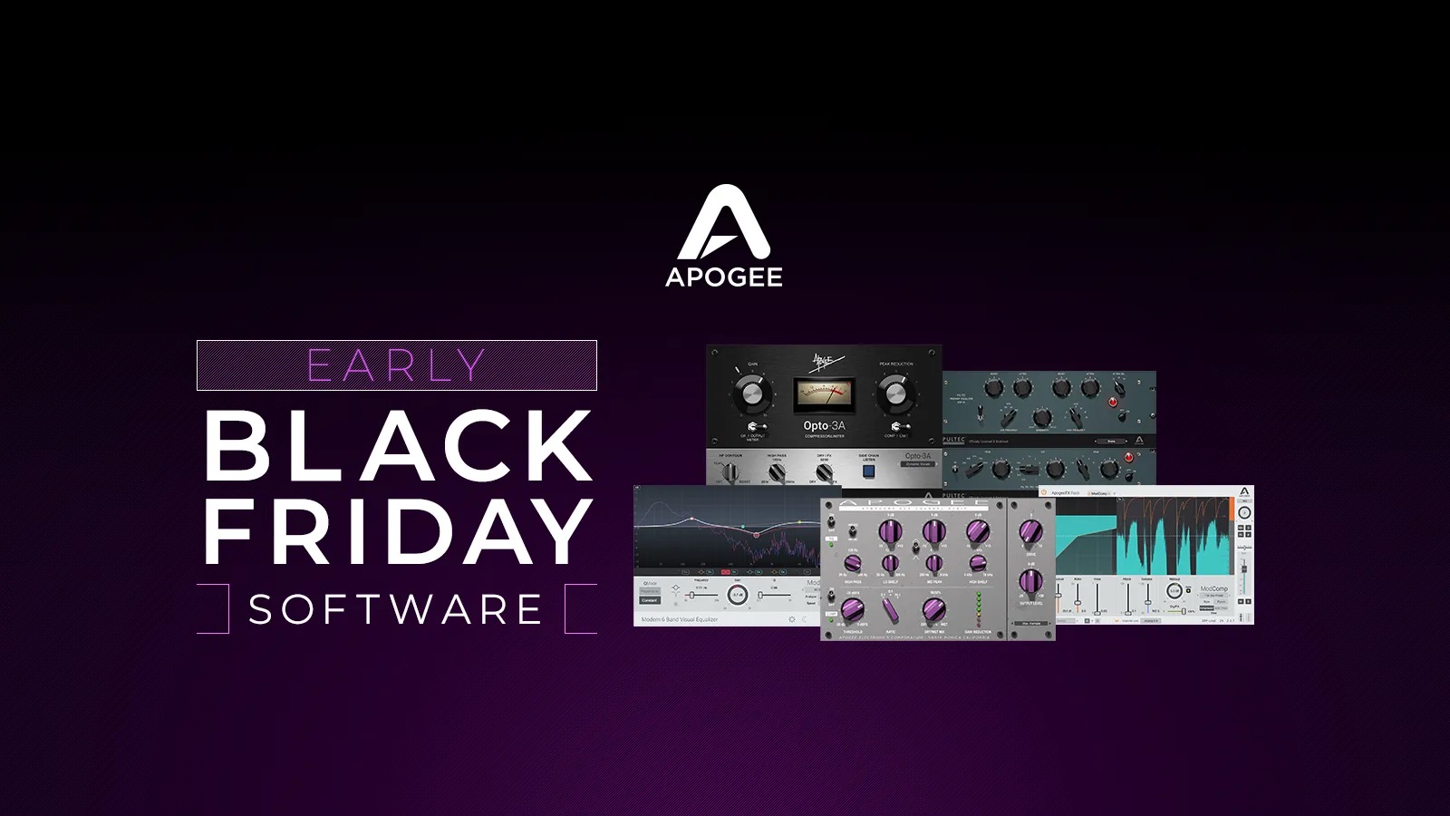 Apogee Software Black Friday 第一弾