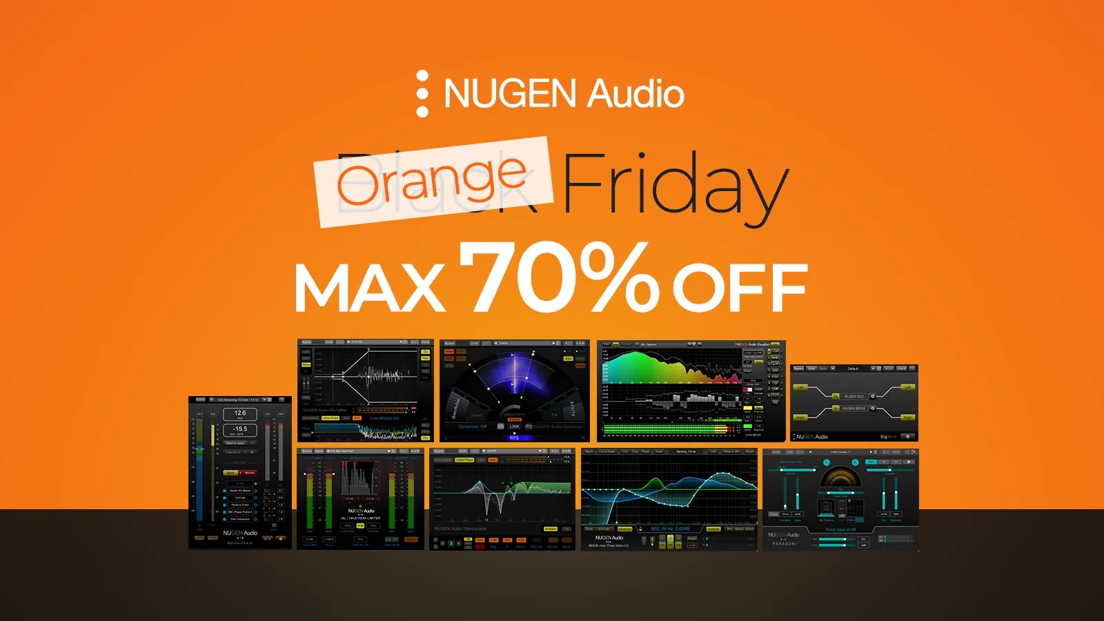 Nugen Audio　オレンジフライデー開催！