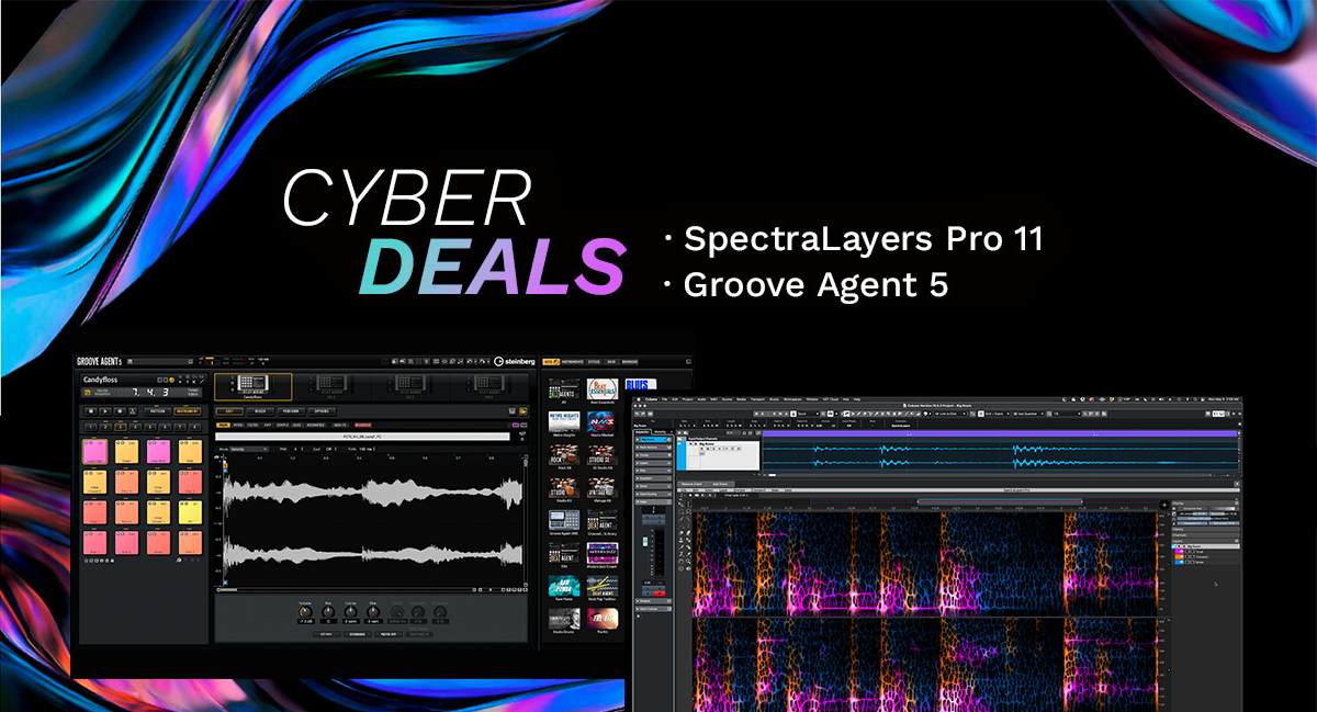 期間限定！Steinbergが贈るCyberセールで『SpectraLayers』と『Groove Agent』をお得に
