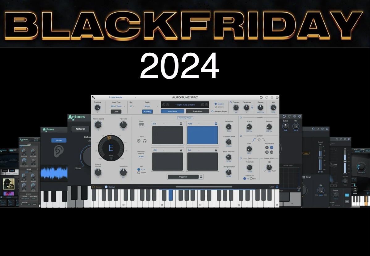 Antares Auto-Tune シリーズ ブラックフライデーセール 2024
