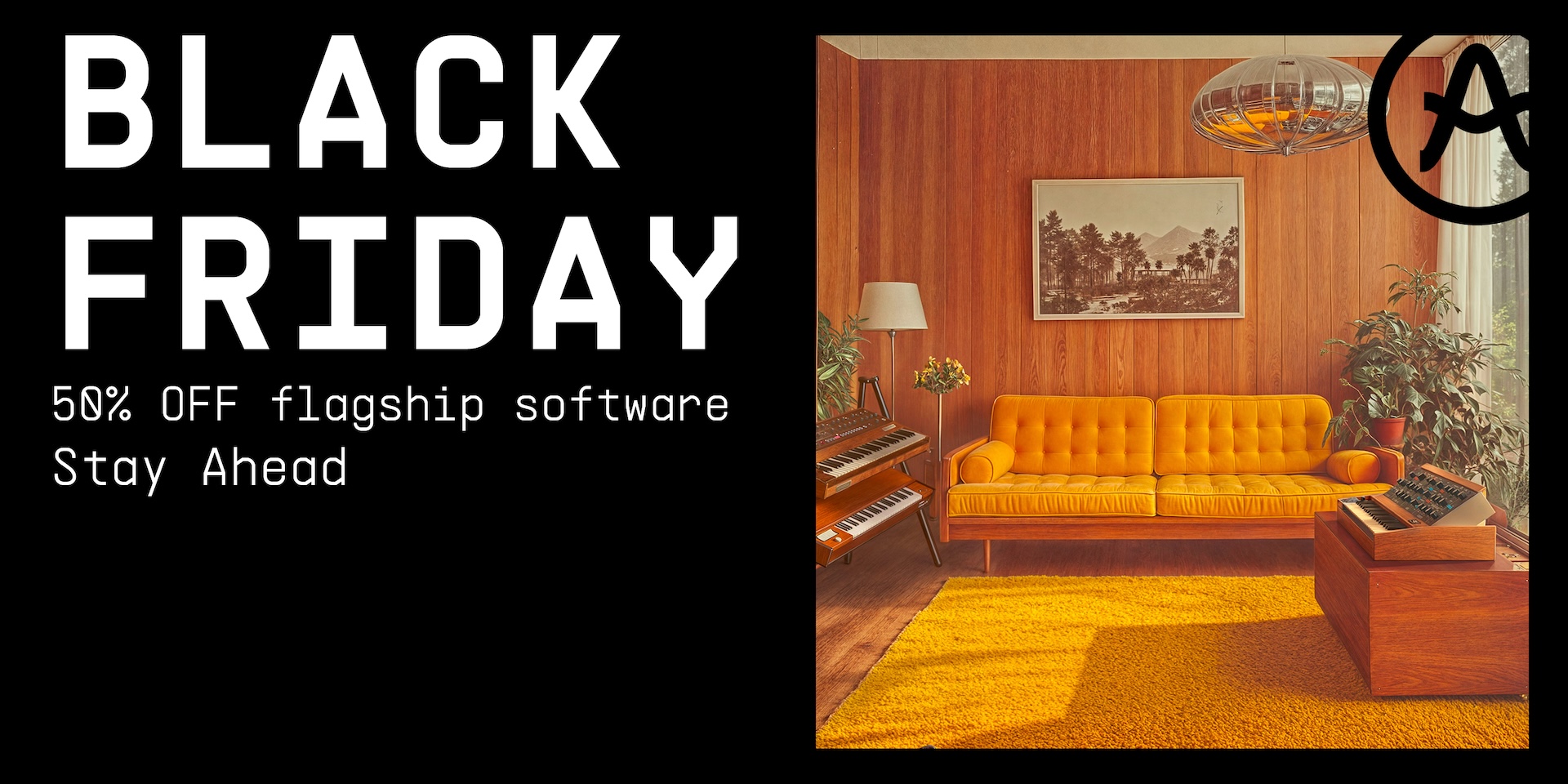 Arturia ブラックフライデーセール 2024 ソフト音源などが50%OFF