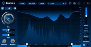 iZotope Cascadia | クリアで存在感のあるミックスを実現するインテリジェント・テープ・ディレイ