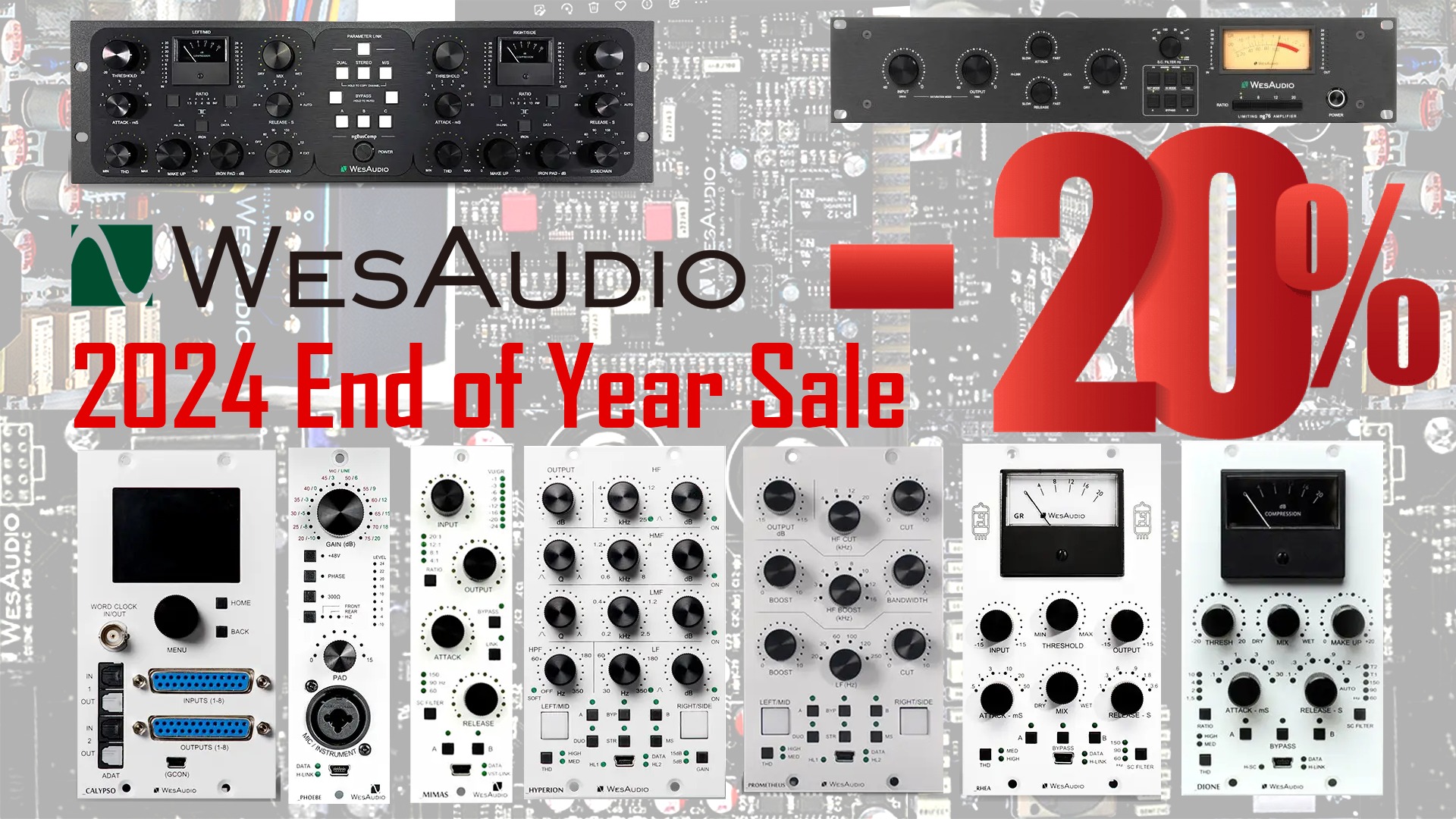 WesAudio 2024 End of Year Sale