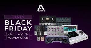 Apogee Early Black Friday Sale | ハードウェアやプラグインが一足早いセール特価を開始