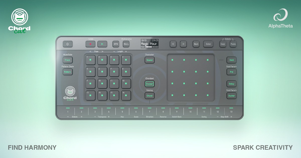 Chordcat　コードキャット コードレコメンド機能でコードが弾ける、作れる。 ひらめきが