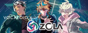 【DTM】VOCALOID6 Voicebank ZOLA Project | ”男性3人組”のVOCALOID6ライブラリ