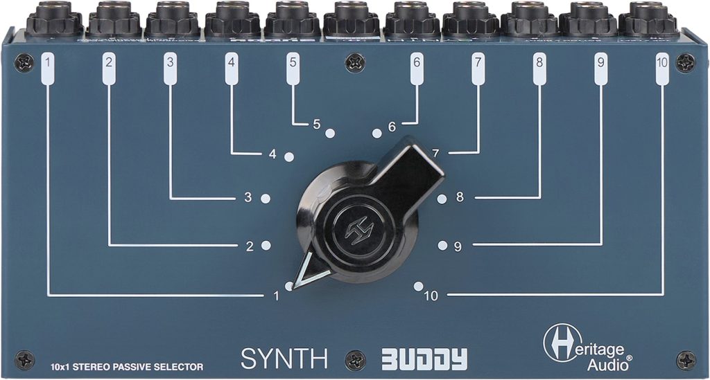 Heritage Audio SYNTH BUDDY | 10×1 ステレオパッシブ・インス
