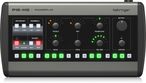 Behringer P16-HQ | 16chのモニターミックスを作成可能なパーソナルモニタリングミキサー