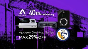 Apogee 40周年記念 特別セール開催！