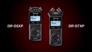 TASCAM DR-05XP / DR-07XP | 32ビットフロート録音、USB Type-C対応のステレオポータブルレコーダー