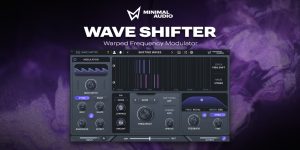 Minimal Audio Wave Shifter | 過激な独自の周波数変調を生み出すエフェクトプラグイン