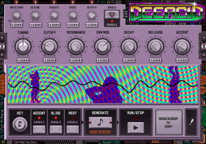 DOTEC-AUDIO DeeACID | 手軽にアシッドベースラインを楽しめるシンセサイザー・プラグイン