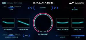 Zynaptiq BALANCE | 簡単に理想的なサウンドへ導くスマートEQプラグイン
