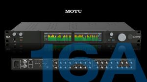 MOTU 16A（第2世代）| Thunderbolt 4 / USB 4 / AVB 接続対応の128in / 128out オーディオインターフェース