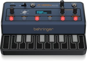 Behringer JT-4000M MICRO | JP-8000のSuperSaw波形を再現する超コンパクトなプログラマブル4ボイスハイブリッドシンセサイザー