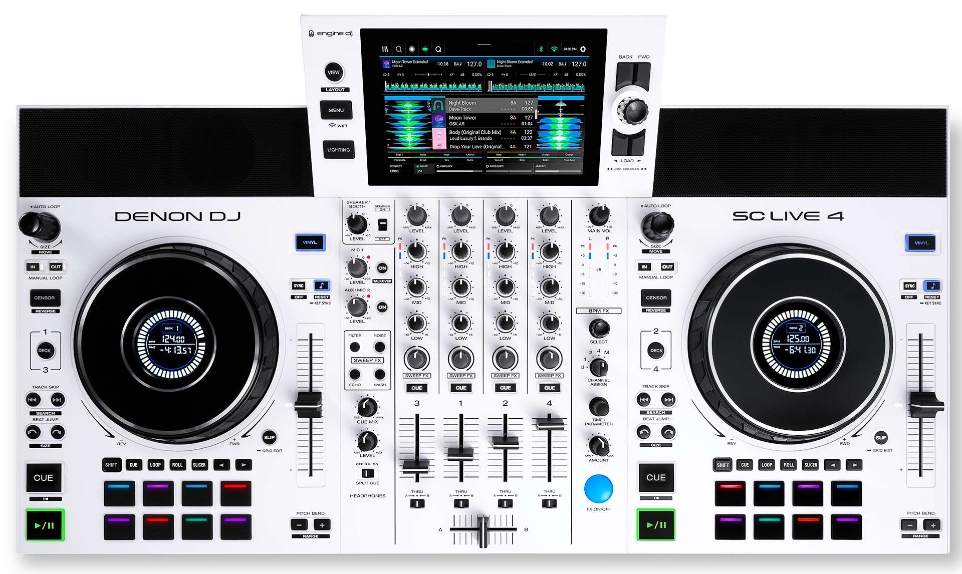 最安値級価格 DENON DJ SC LIVE 4 | DJ機材でApple MusicとAmazon Musicの音楽 アンプ