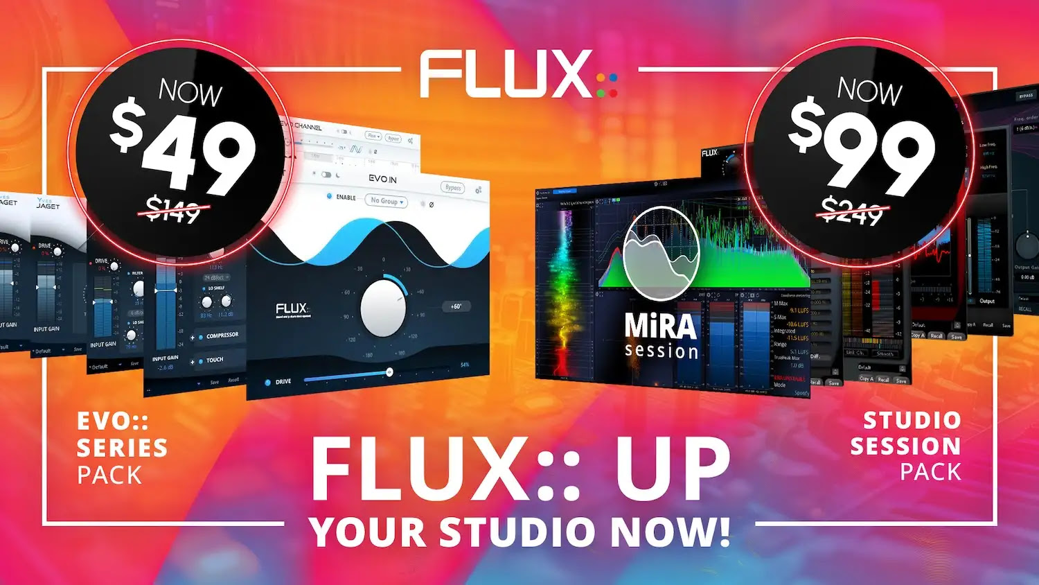 Up Your Studio Now! FLUX:: プラグインバンドルが MAX 71%OFF