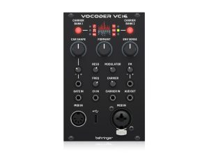 Behringer VOCODER VC16 | 6つのシンセシスエンジンを内蔵するユーロラック用16バンドボコーダーモジュール