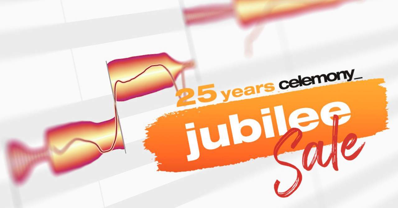 25周年記念！Melodyne セール開催中！Essential＆各種アップグレードが過去最大級割引【期間限定 2025年6月29日まで】