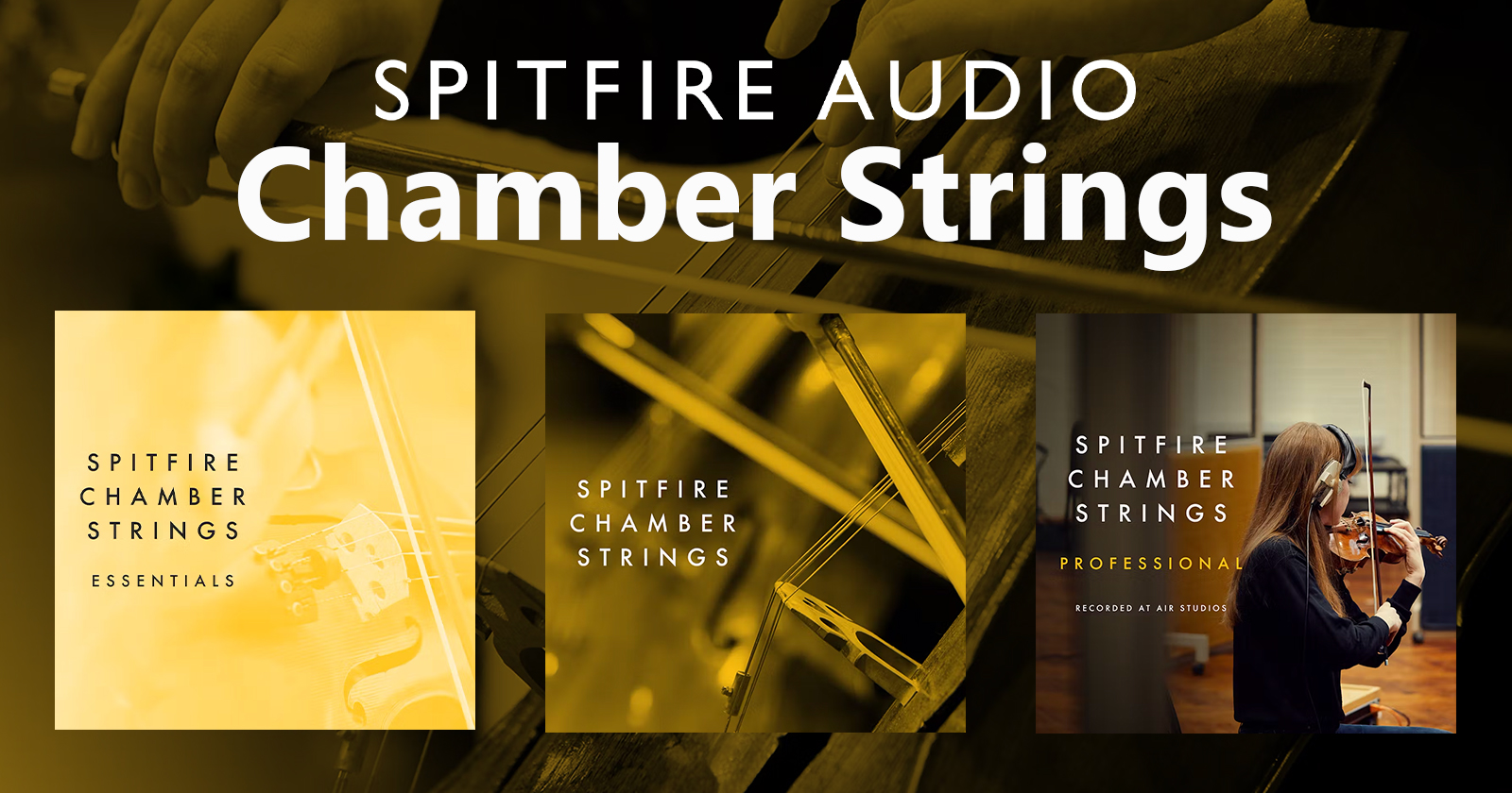 SPITFIRE CHAMBER STRINGS 最大40%OFF！生演奏の空気感まで再現する“小編成ストリングス”音源を手に入れるチャンス