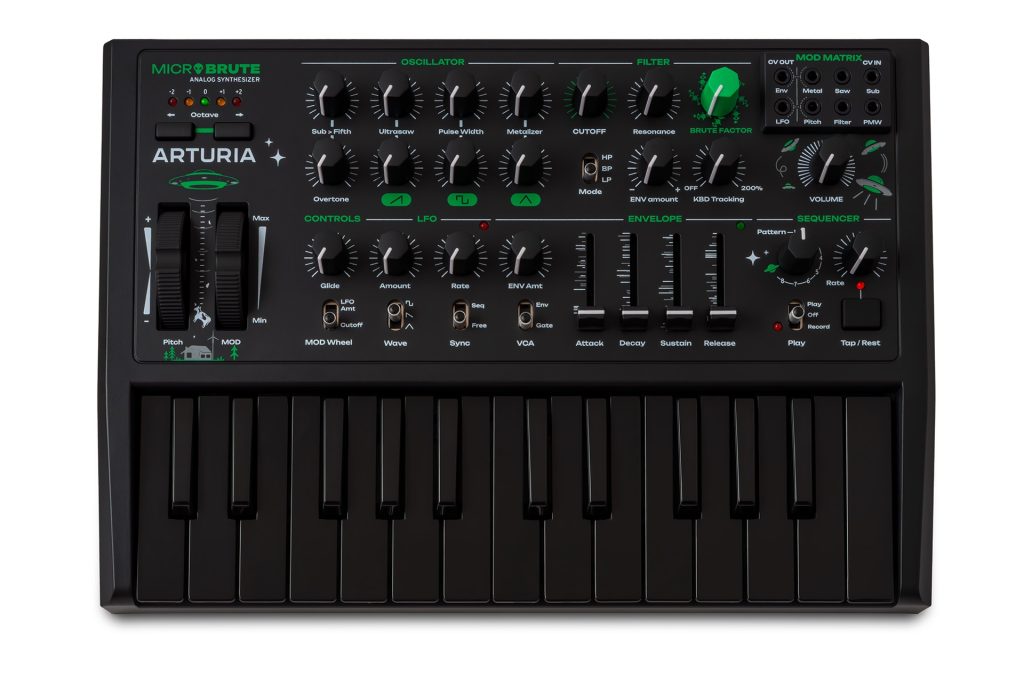 Amazon | Arturia MicroBrute Analog Synthesizer
