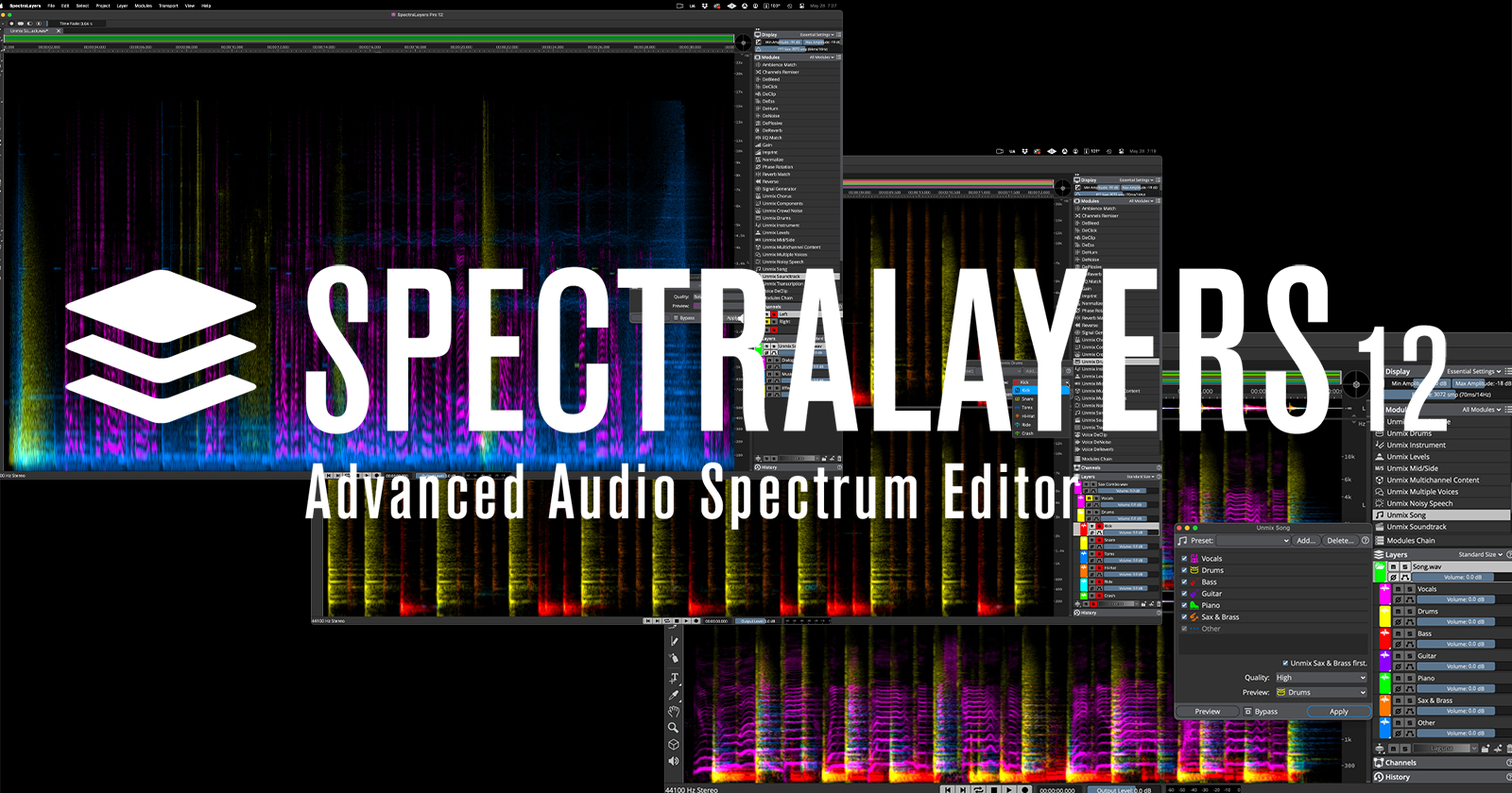 Steinberg SpectraLayers 12 | 音源分離やセリフなどの音声分離およびノイズ処理が大幅強化！