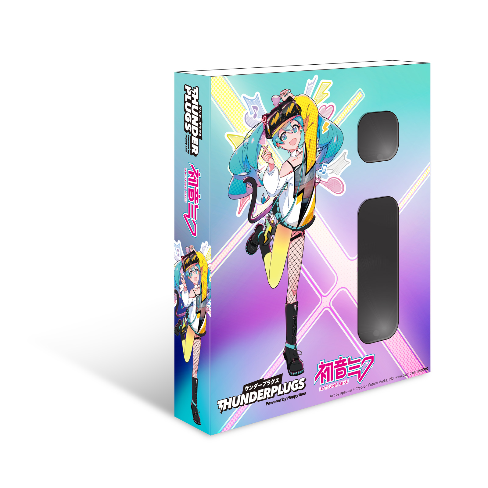 初音ミク×Thunderplugs コラボ 2025 限定モデル登場！ライブ好き必見の