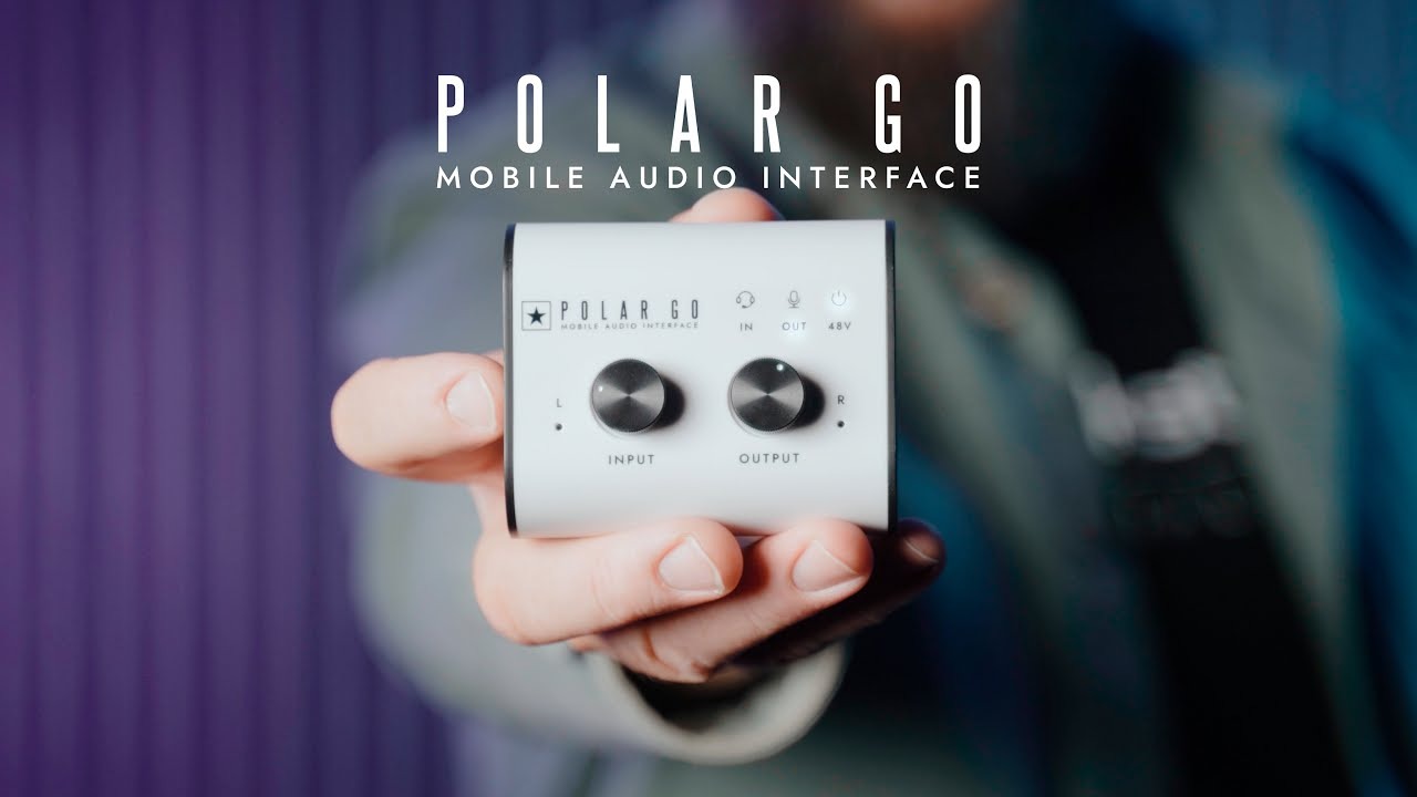 Blackstar POLAR GO | どこでもスタジオ品質、ステレオマイク内蔵、モバイルオーディオインターフェイス