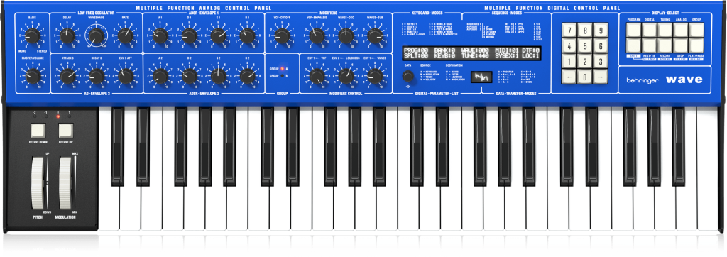 Behringer WAVE ウェーブテーブルシンセサイザー Behringer WAVE | ウェーブテーブルシンセ「PPG WAVE」の