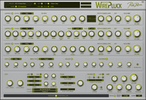 Rob Papen WirePluck | 新モデリングエンジンによる16ボイス・バーチャル・シンセサイザー / 発売記念セールも実施！全製品がmax50%オフ