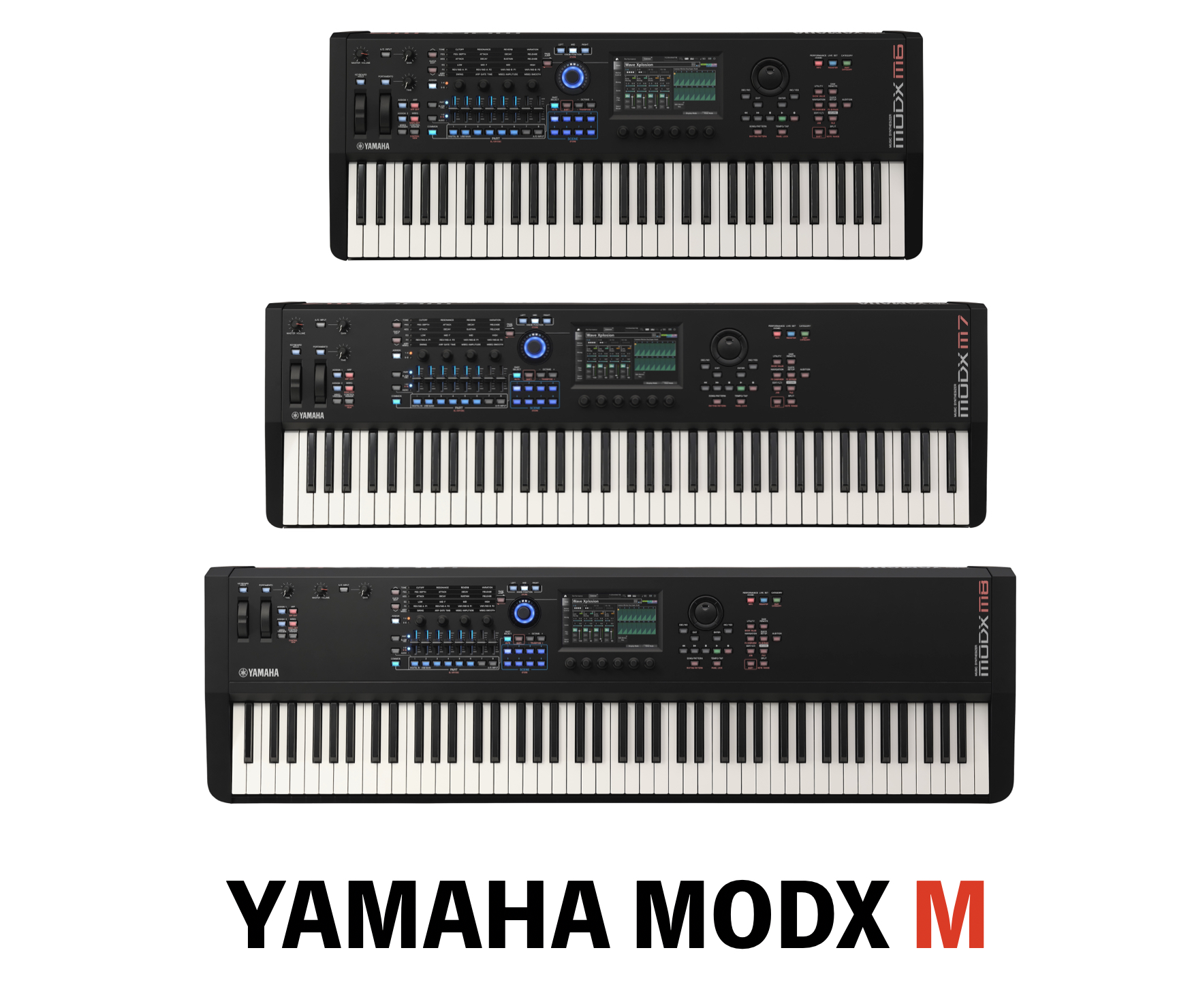 YAMAHA MODX M6/M7/M8登場！約7年ぶりにアップデートされた待望の次世代シンセサイザー！