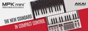 AKAI MPK mini Ⅳ(MK4) リーズナブル・多機能なミニサイズ25鍵盤仕様のMIDIキーボード