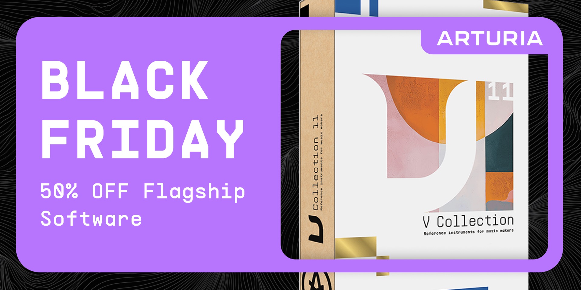 【BLACK FRIDAY 2025】Arturiaのライセンス版ソフトが50%オフ！！