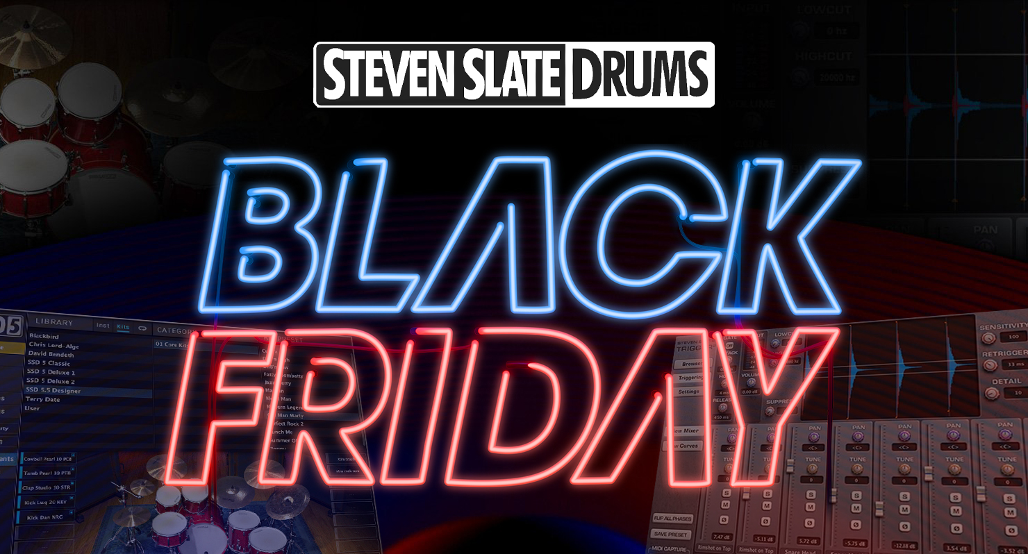 【BLACK FRIDAY 2025】 圧巻のドラムサウンドをあなたの手に! Steven Slate Audio ブラックフライデーセール開催中! 【BLACK FRIDAY 2025】 圧巻のドラムサウンドをあなたの手に! Steven Slate Audio ブラックフライデーセール開催中!