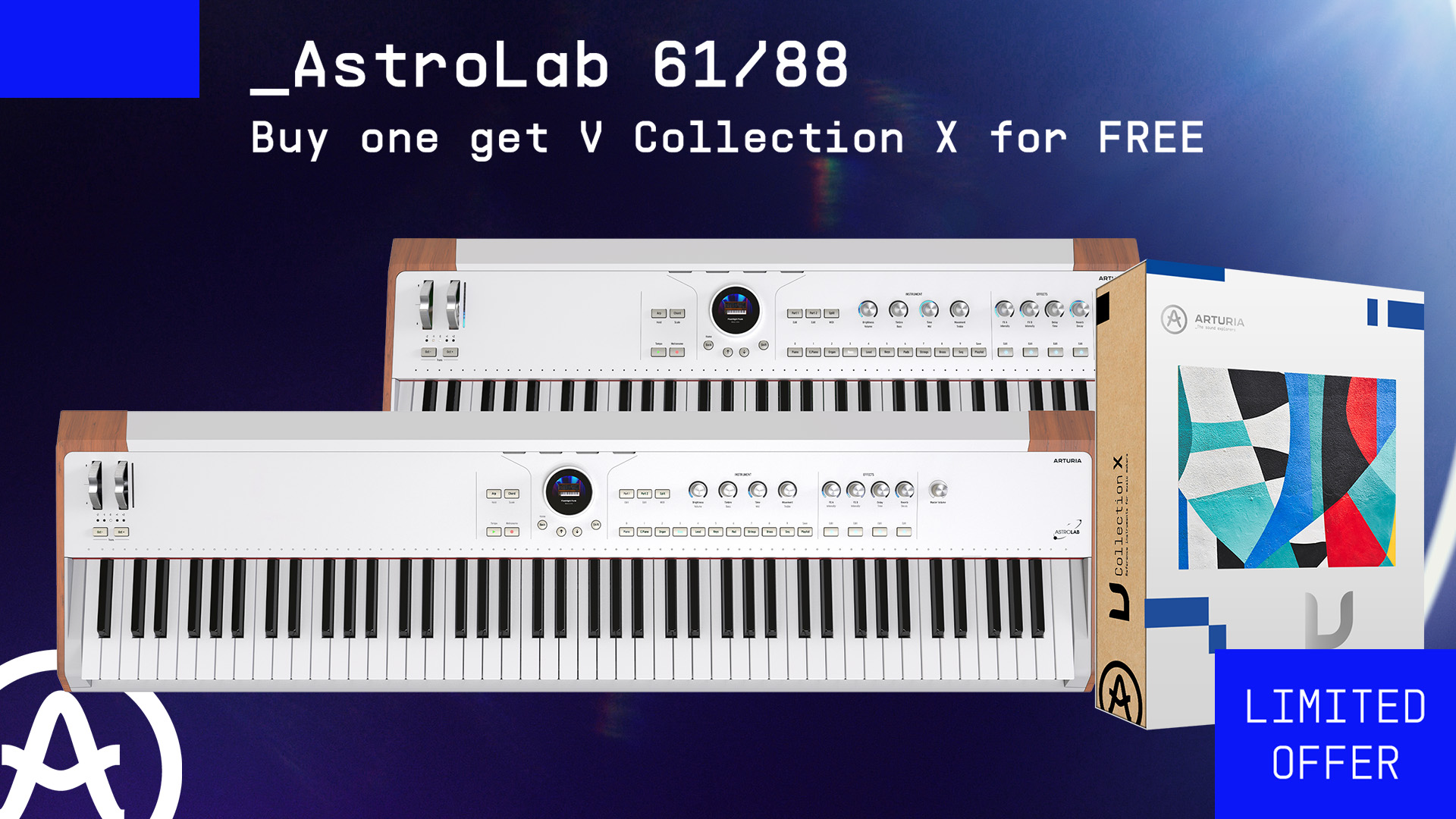 【BLACK FRIDAY 2025】AstroLab 61 / 88 を購入で V Collection X を無償プレゼント！