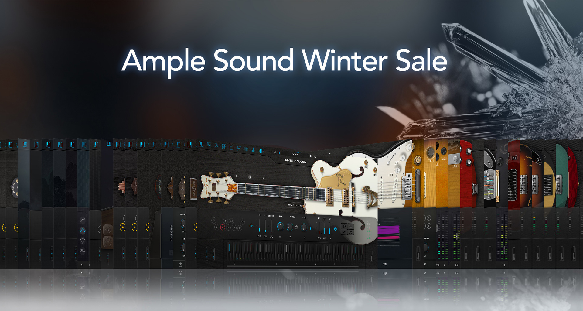 Ample Sound ウィンターセール開催！人気のギター＆ベース音源が20％OFF！注目製品をピックアップ！