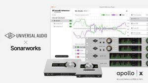 Universal Audio Apollo X Gen 2シリーズ購入で「Sonarworks Apollo Monitor Correction Add-on」をプレゼント！