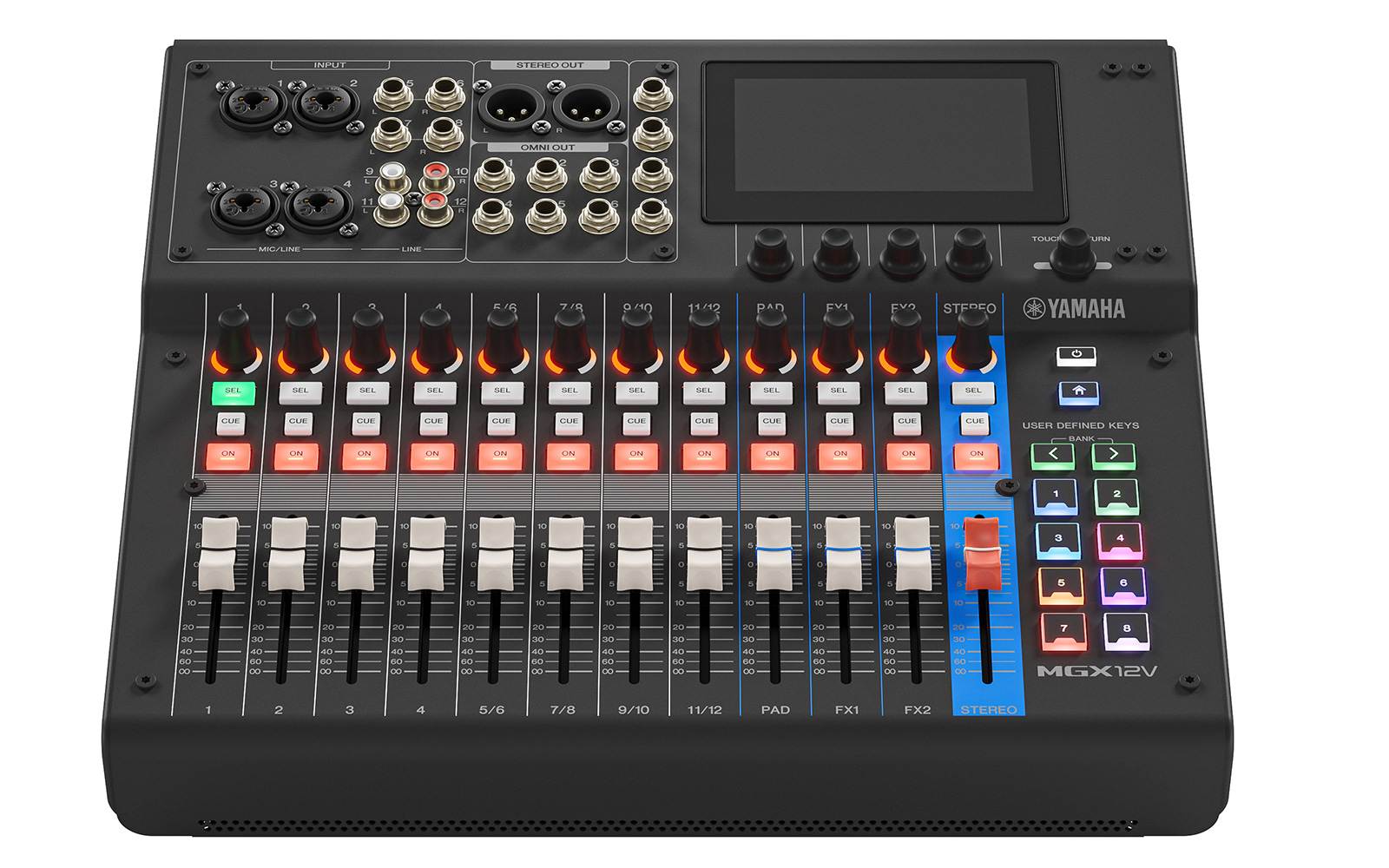 YAMAHA MGX-V / MGX ミキサー | 柔軟なルーティングと配信・PA・制作を