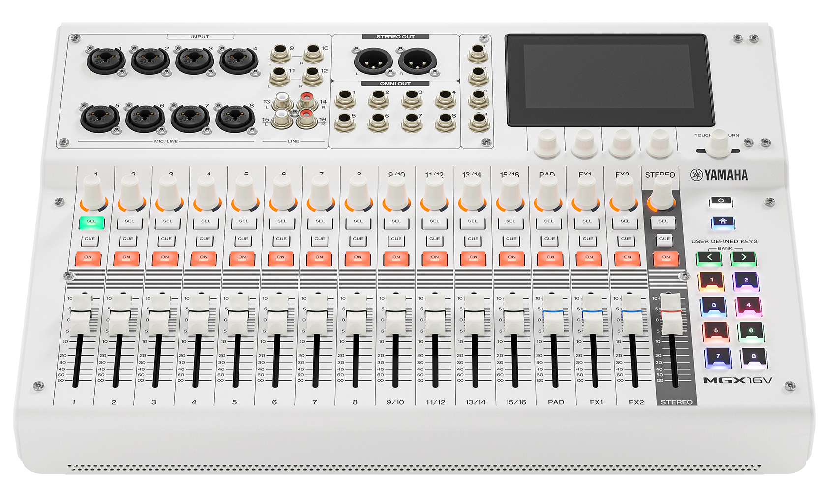 YAMAHA MGX-V / MGX ミキサー | 柔軟なルーティングと配信・PA・制作を