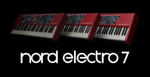 Nord Electro 7｜上位機のエッセンスを継承。軽さと即戦力を磨いたステージキーボード
