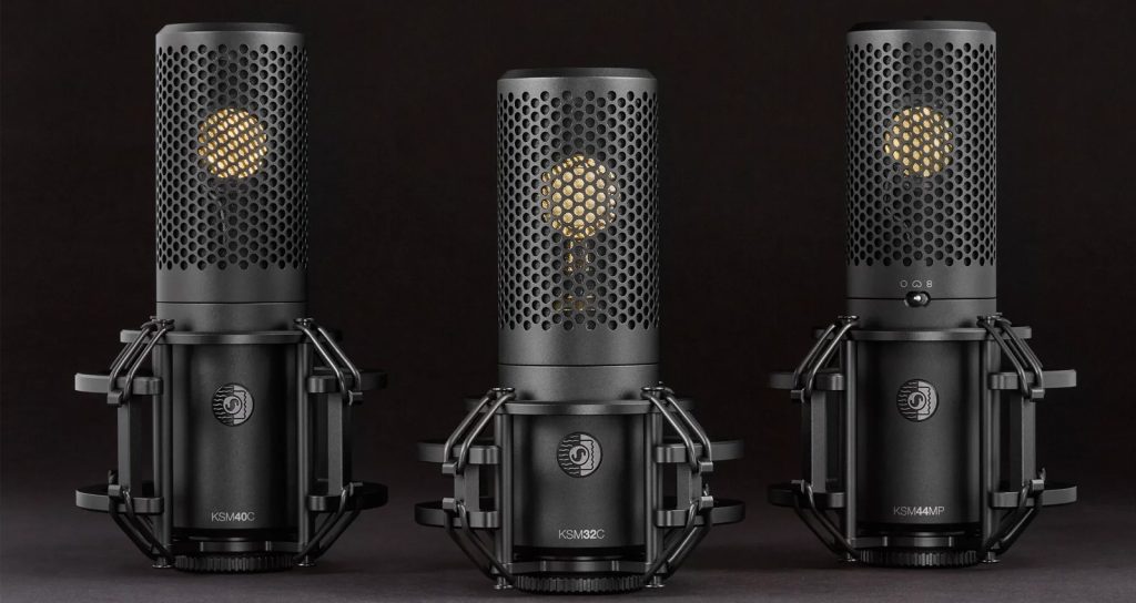 SHURE KSM32CGコンデンサーマイク 本体+付属品 SHURE KSM32C・KSM40C・KSM44MP | 録音向けコンデンサーマイクKSMが