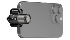SHURE MV88 USB-C | スマホ直挿しで即録、オートレベル＆デノイザー搭載のスマホ/タブレット用マイク