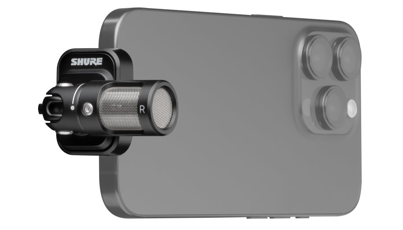 SHURE MV88 USB-C | スマホ直挿しで即録、オートレベル＆デノイザー搭載のスマホ/タブレット用マイク