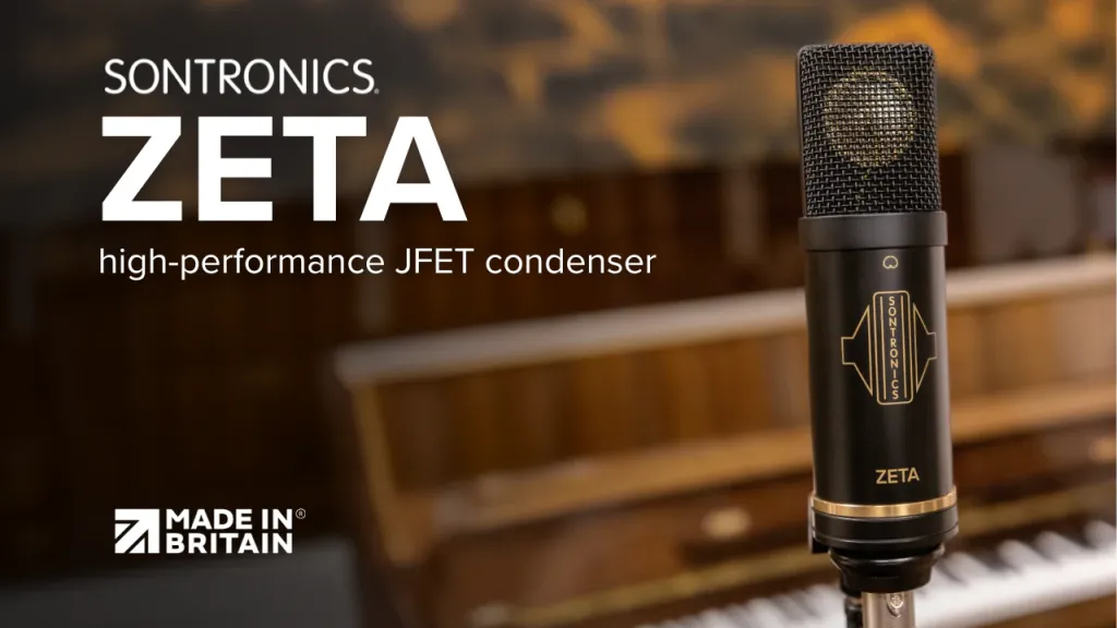 Sontronics ZETA | Lundahlトランス搭載の英国ハンドビルドJFET