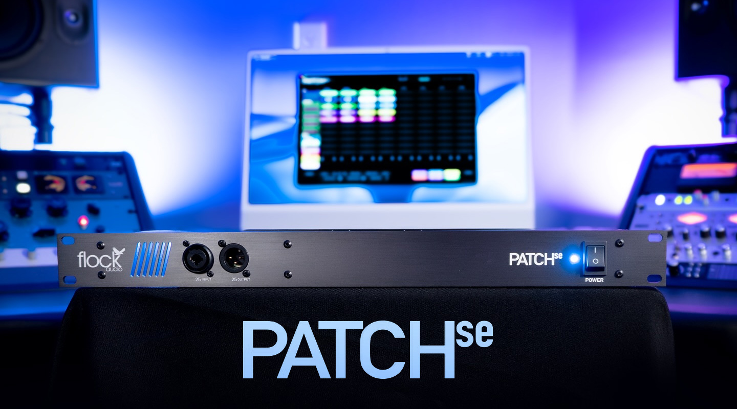 Flock Audio PATCH se | デジタル制御の完全アナログパッチベイを、より身近な1U/48ポイントに