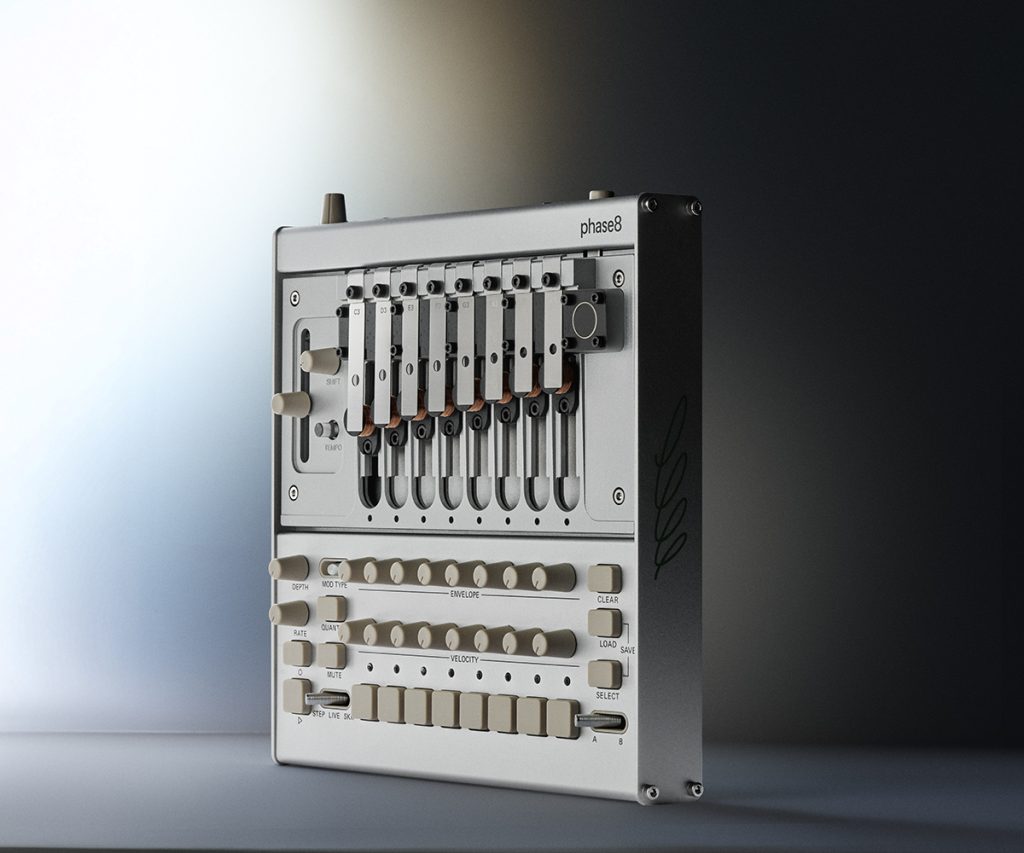 Korg Phase8 | レゾネーター（共鳴体）を叩いたり振動させて音を